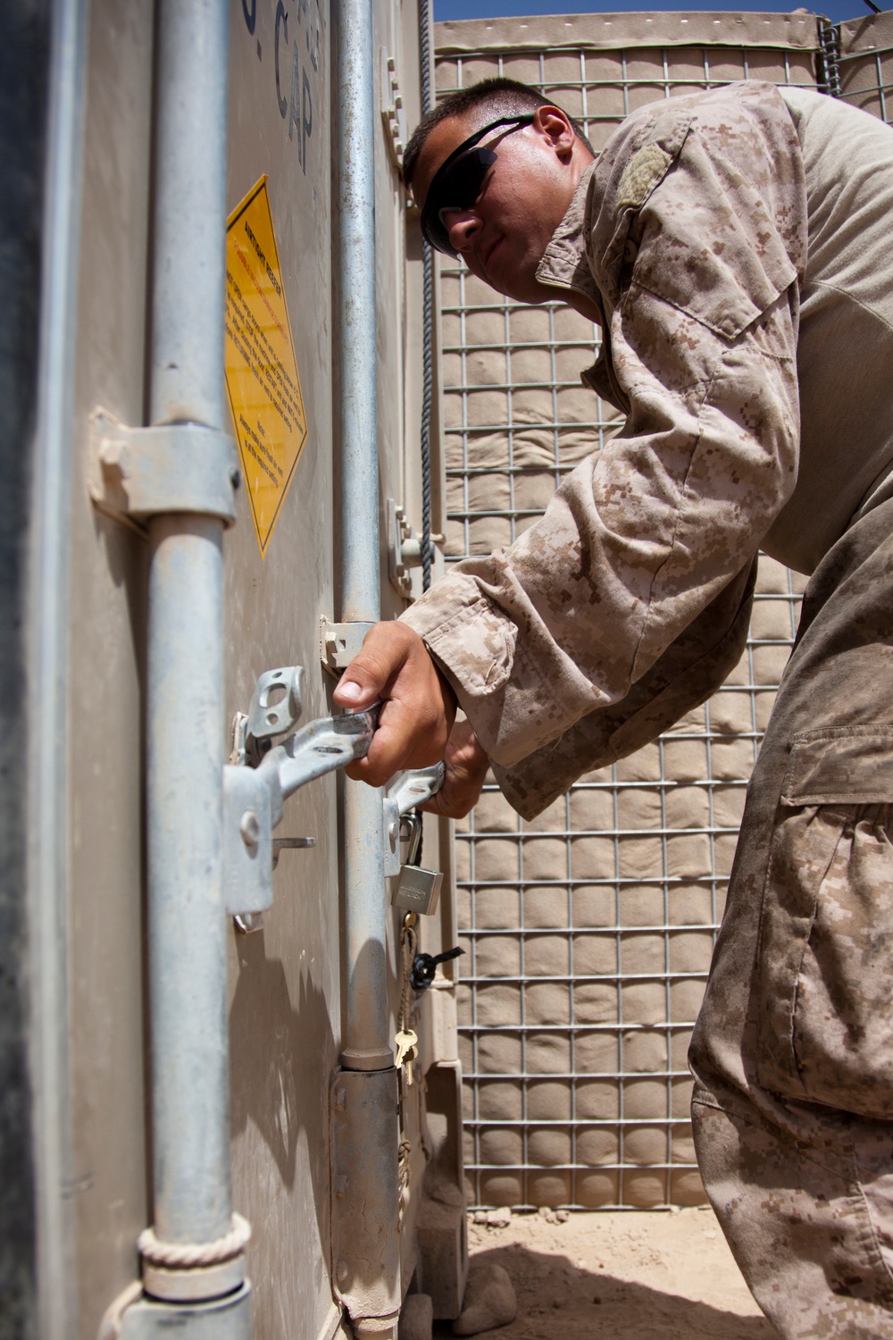 Demilitarization of FOB Tubac