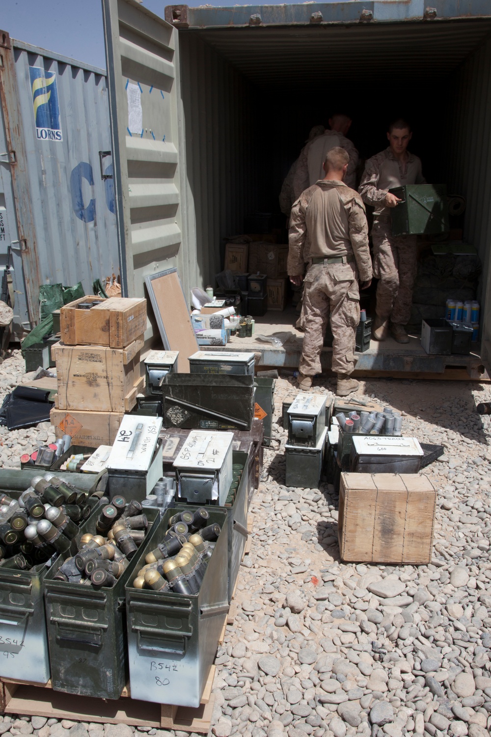 Demilitarization of FOB Tubac