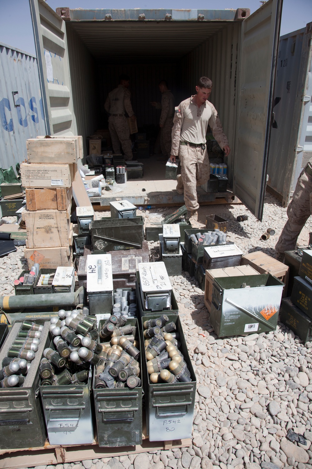 Demilitarization of FOB Tubac