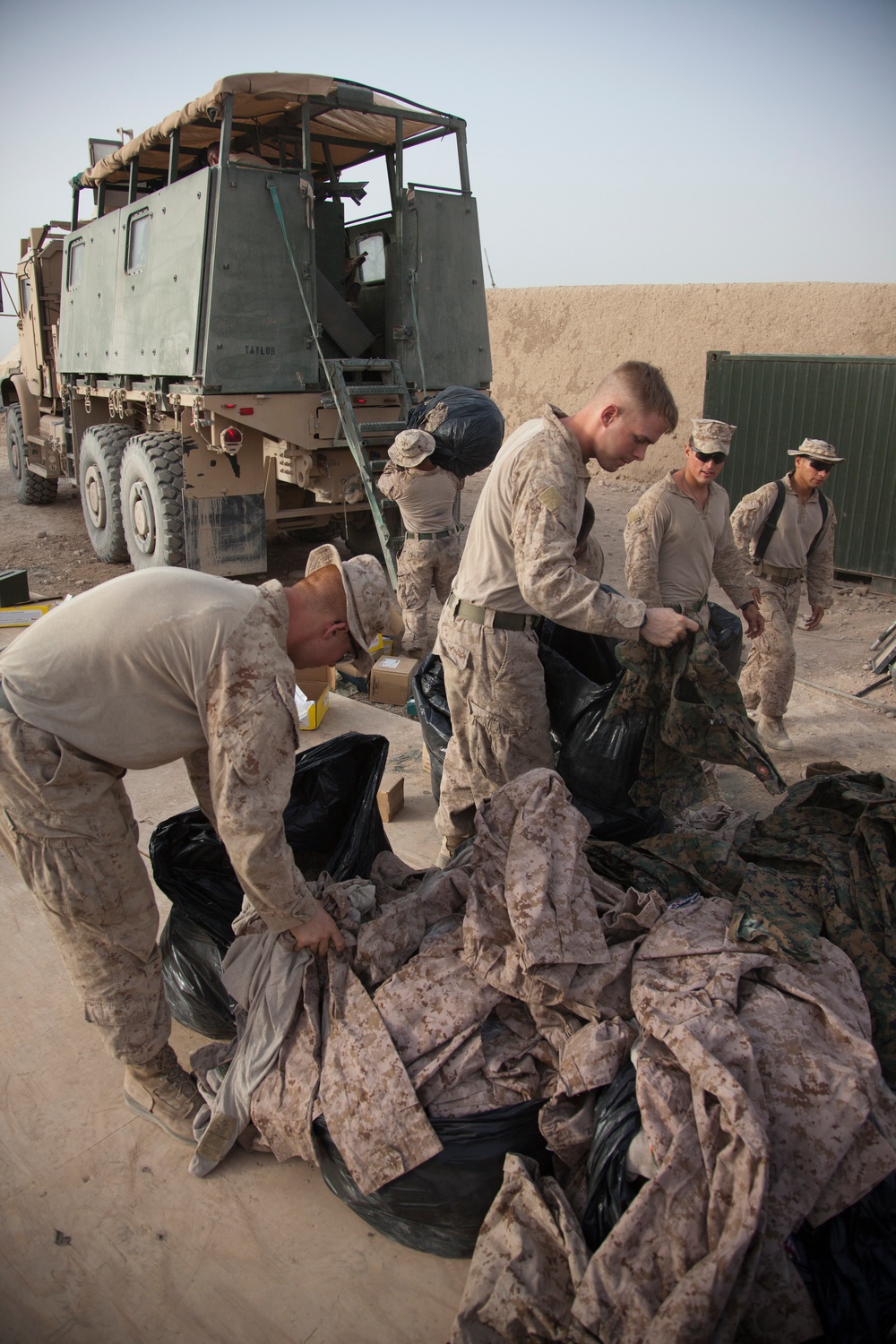 Demilitarization of FOB Tubac