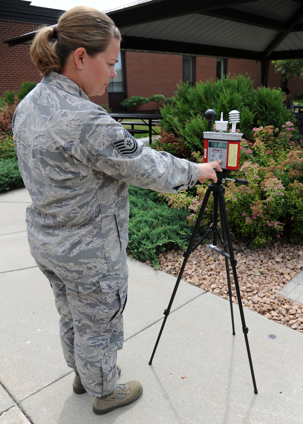 Grand Forks AFB Heat Condition Check