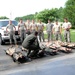 Hercules Training: The 2nd BCT conducts casualty evacuation exercise on C-130 aircraft