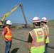 Dallas Floodway cut-off wall under construction