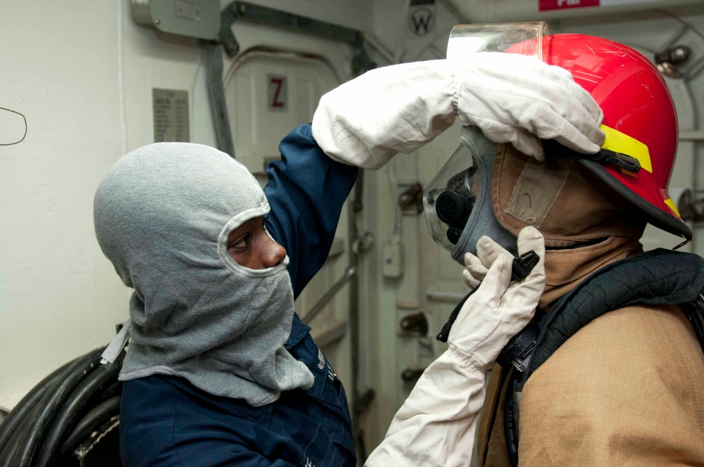 Damage control drill