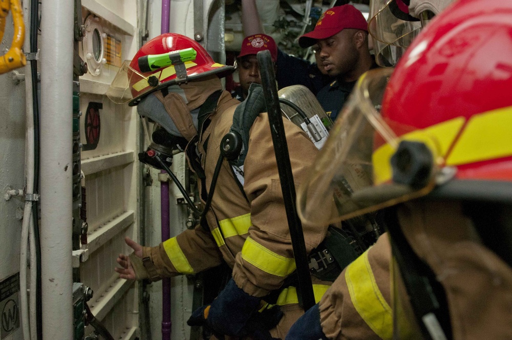 Damage control drill