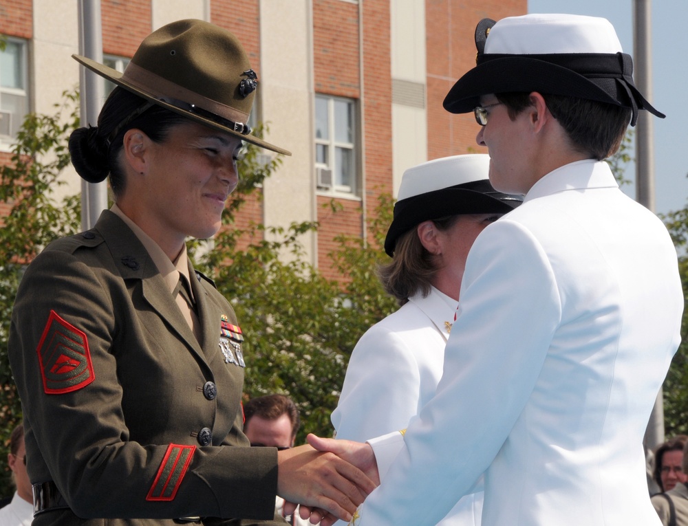 Officer Candidate School graduation