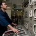USS Iwo Jima sailor monitors boiler