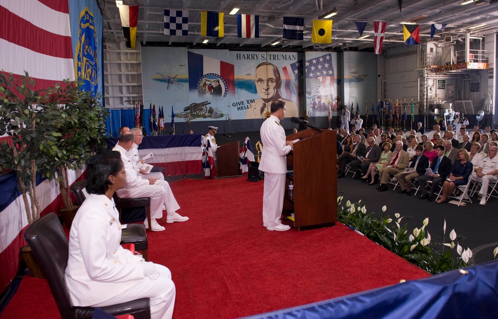 CSG 10 commander gives final address