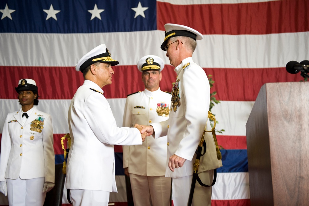 USS Harry S. Truman change of command