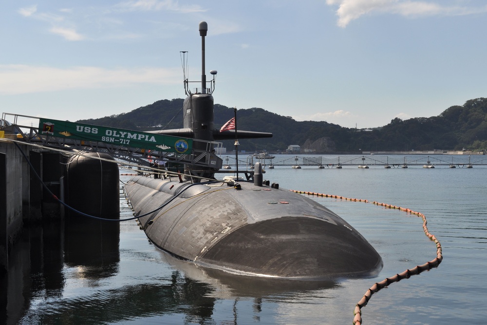 USS Olympia in Yokosuka
