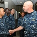 All-hands call at US Fleet Activities Chinhae