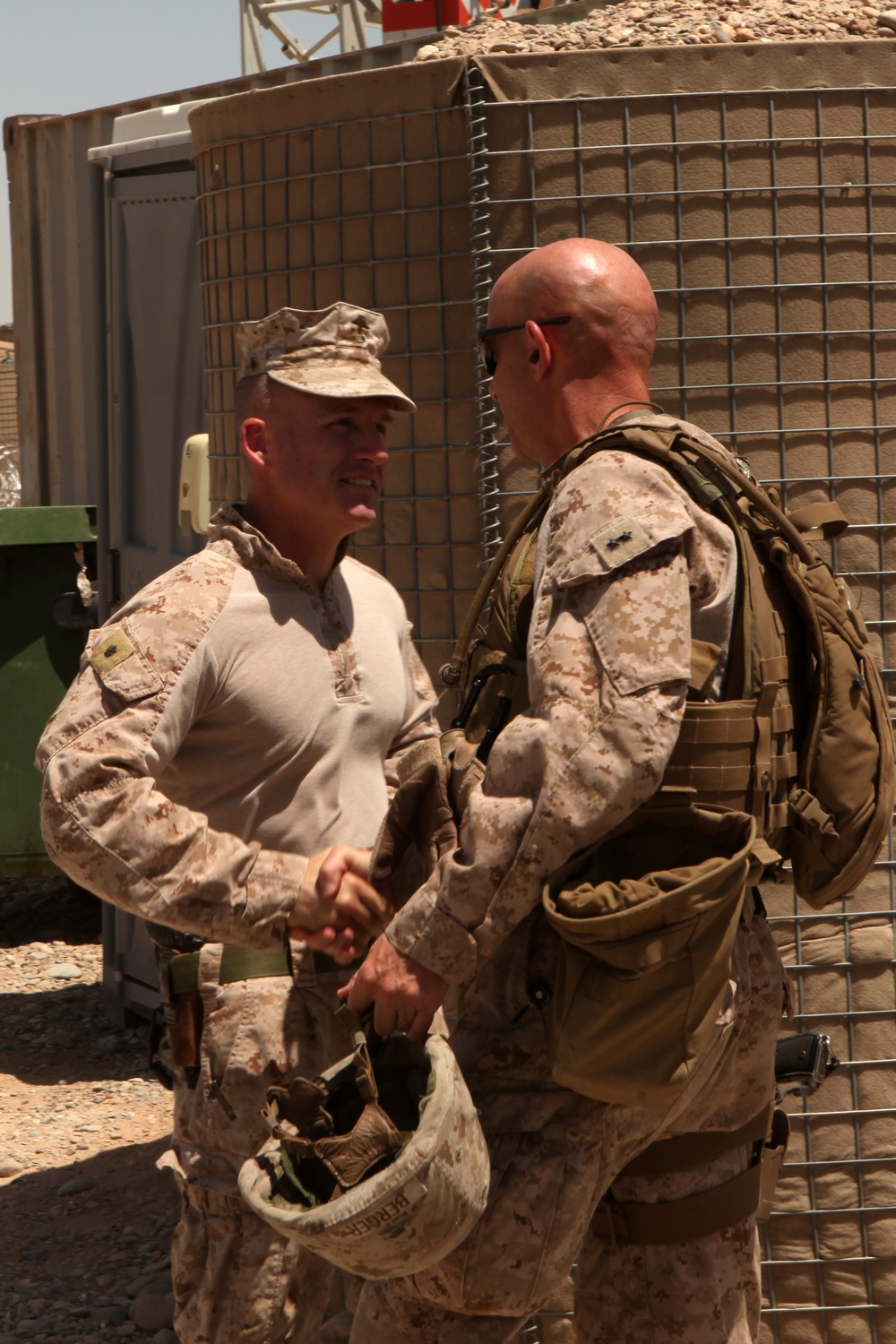 Commanders visit FOB Geronimo