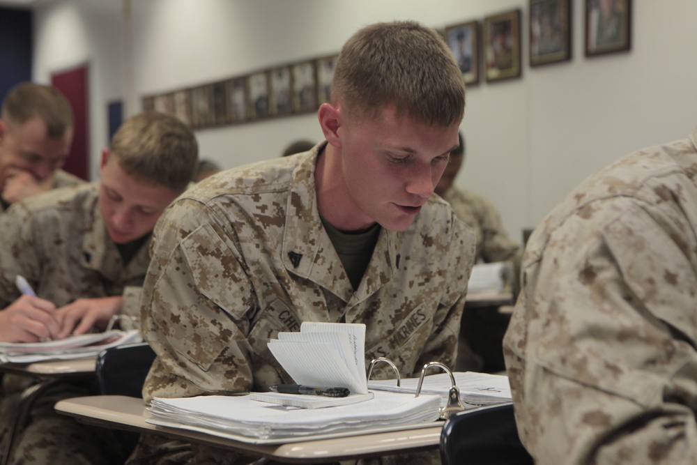Corporals Leadership Course: Setting the standard