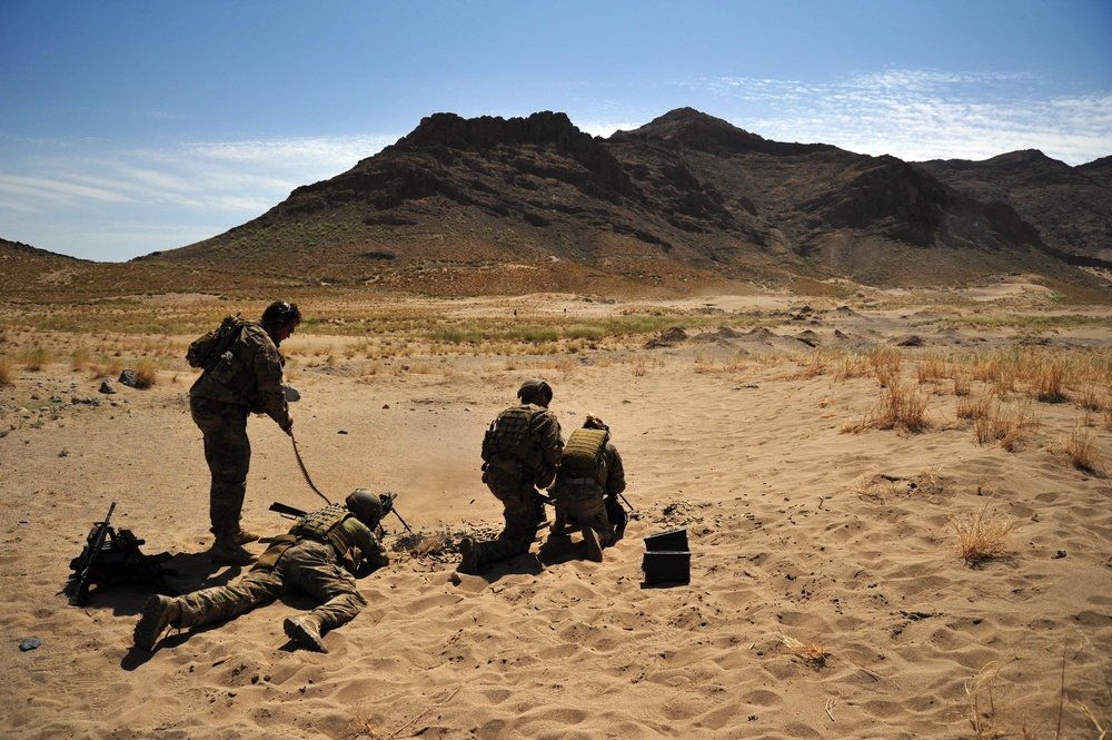 Live-fire range training