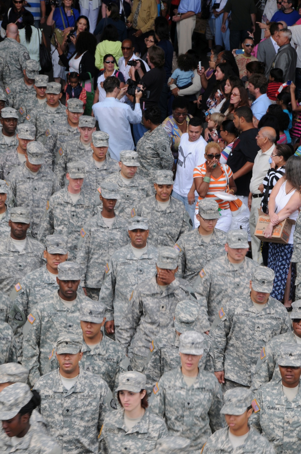 New York Army National Guard soldiers deploy