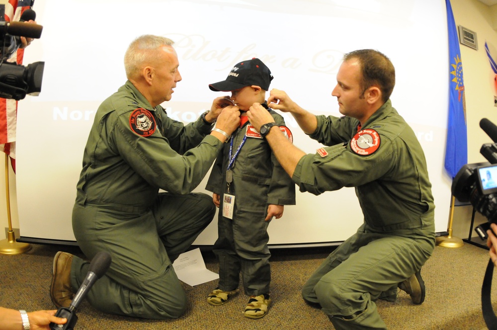 ND Air Guard hosts 'Pilot for a Day'