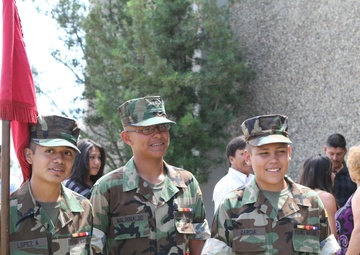 Eagle Young Marines graduate at Camp Pendleton
