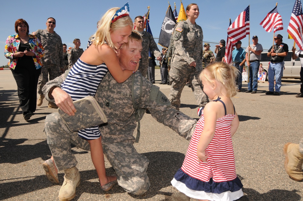 ND Guard members return from deployment