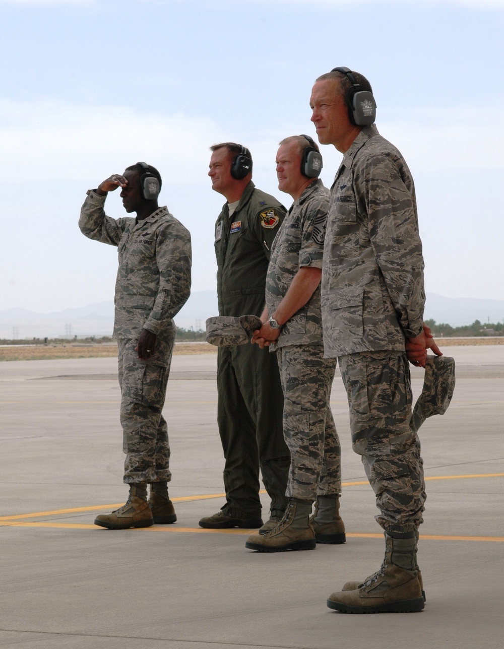 Air Force leaders at Davis-Monthan AFB