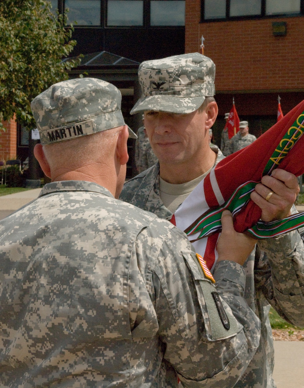 372nd change of command