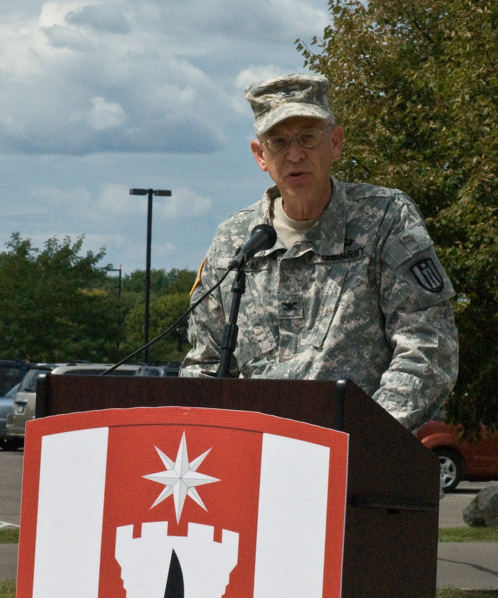 372nd change of command