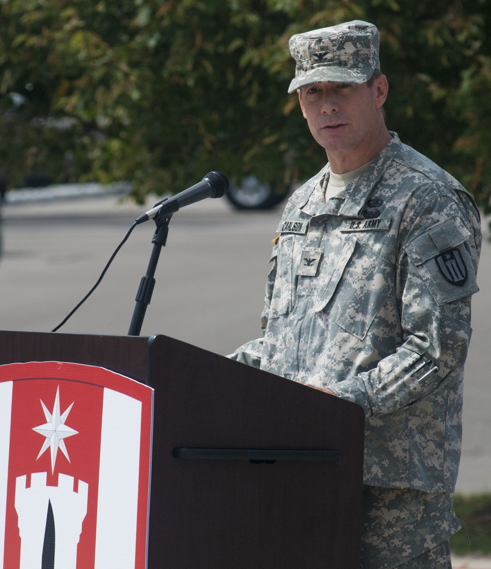 372nd change of command