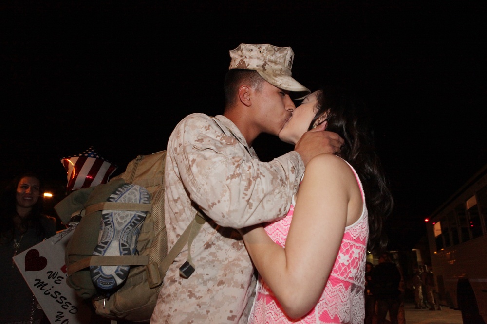 1st Marine Division (Forward) returns home from Afghanistan