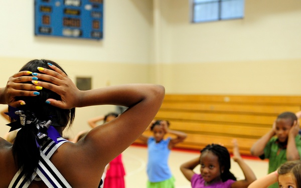 Childcare Development Center/Crestwood High School cheerleaders