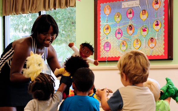 Childcare Development Center/Crestwood High School cheerleaders