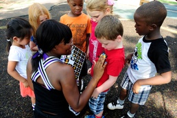 Childcare Development Center/Crestwood High School cheerleaders