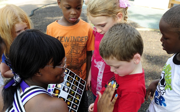 Childcare Development Center/Crestwood High School cheerleaders
