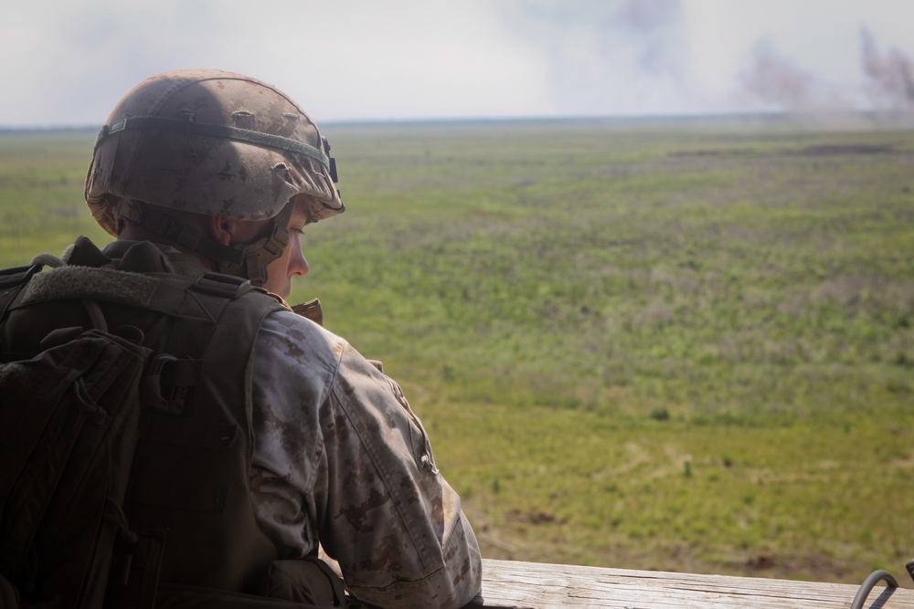 Fire Support Coordination exercise keeps Marines, sailors on their toes