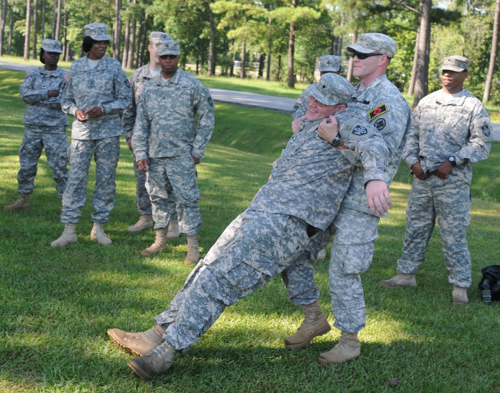 Soldiers learn latest lifesaving techniques.