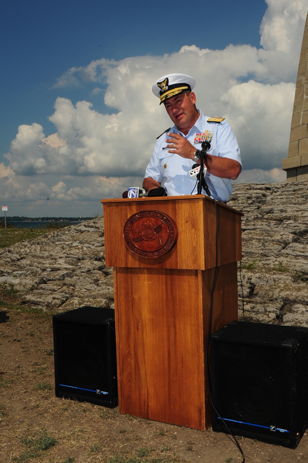 Coast Guard Sector Buffalo accepts new Rescue 21 search-and-rescue communications system, demonstrates capabilities of new response boat