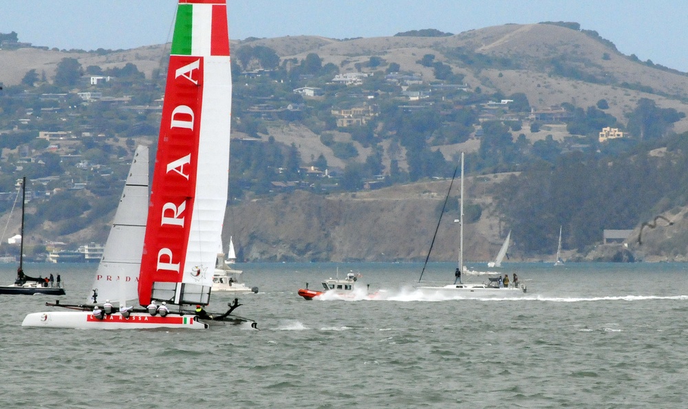 Coast Guard safety zone for America's Cup World Series on San Francisco Bay