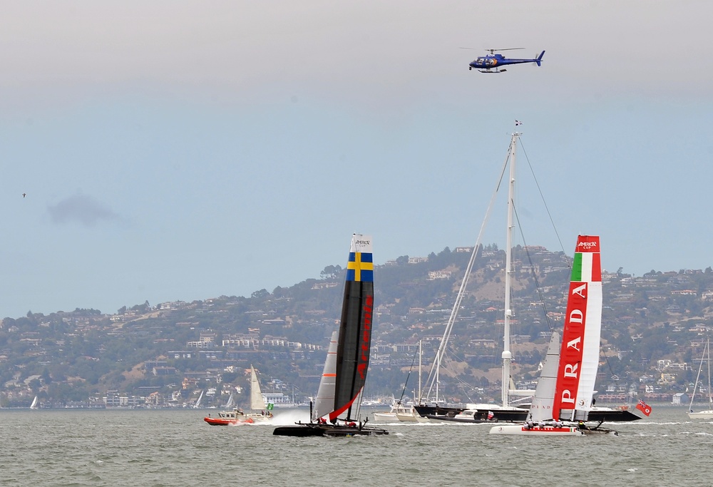 Coast Guard safety zone for America's Cup World Series on San Francisco Bay