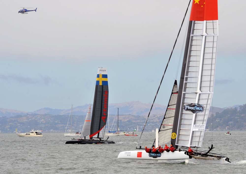 Coast Guard safety zone for America's Cup World Series on San Francisco Bay