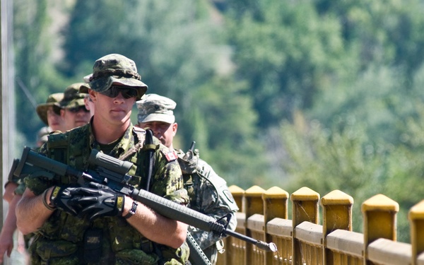 Washington Guard Combat Engineers Arrive in Canada For International Training Exercise