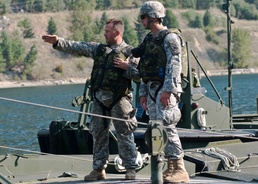 Washington Guard combat engineers arrive in Canada for international training exercise