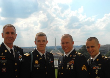 Best of the Guard honored at Arlington Hall