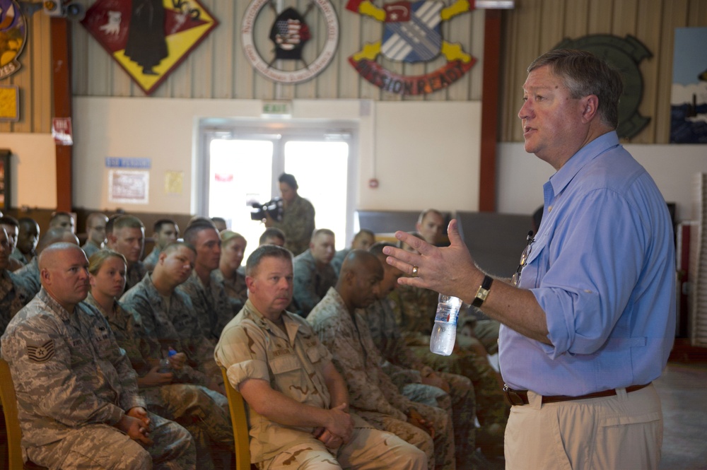 SecAF discusses AF support of East Africa mission during inaugural visit to Djibouti