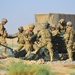 Red Lion soldiers fire M777s at FOB Al Masaak