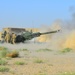 Red Lion soldiers fire M777s at FOB Al Masaak