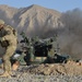 Red Lion soldiers fire M777s at FOB Al Masaak