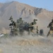 Red Lion soldiers fire M-777s at FOB Al Masaak