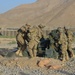 Red Lion soldiers fire M-777s at FOB Al Masaak