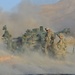 Red Lion soldiers fire M-777s at FOB Al Masaak