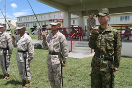 JGSDF members meet course challenges