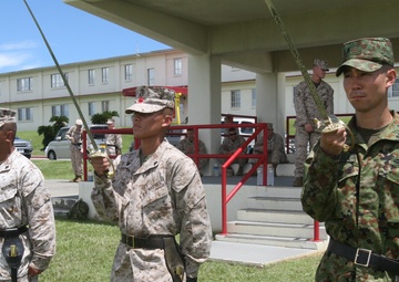 JGSDF members meet course challenges