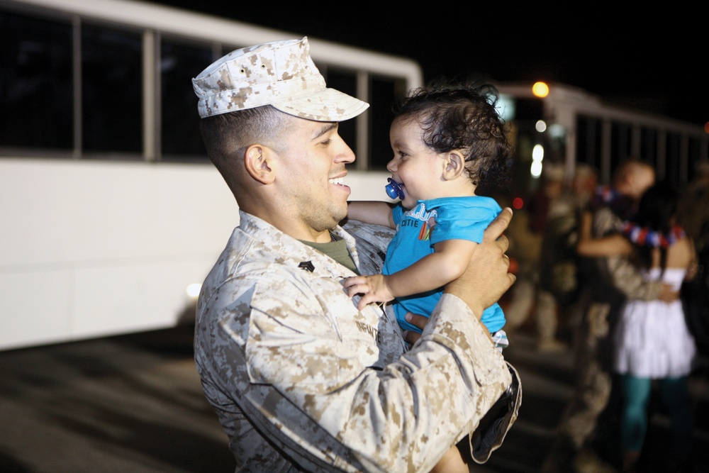 CLB-4 returns from Afghanistan